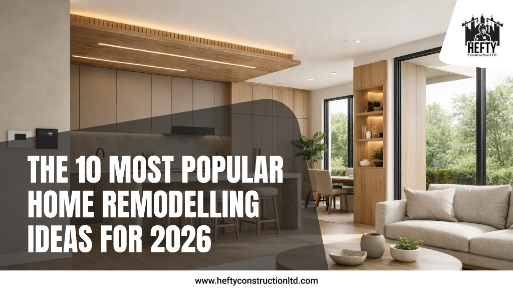 The 10 Most Popular Home Remodelling Ideas for 2026